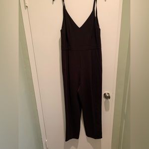 French Connection black jumpsuit, US 14/EU L/UK 10 brand new
